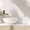 Unique Bargains Durable Cylinder Glossy Soap Dispenser 1 Pc - 2 of 4