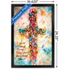 Trends International Ivan Guaderrama - Steadfast-Versiculo Framed Wall Poster Prints - 3 of 4