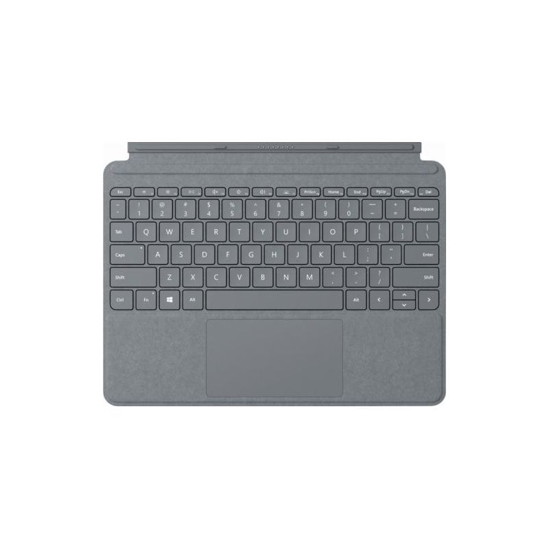 Microsoft Surface Go Signature Type Cover Platinum - Pair w/ Surface Go, Surface Go 2, Surface Go 3 - A full keyboard experience - Adjusts instantly, 1 of 5