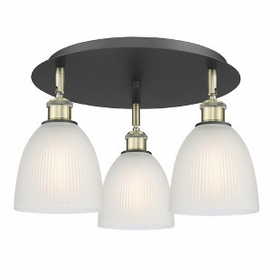 Castile - 3 Light Flush Mount In Industrial Style-9.5 Inches Tall and 17.75 Inches Wide - 1 of 1