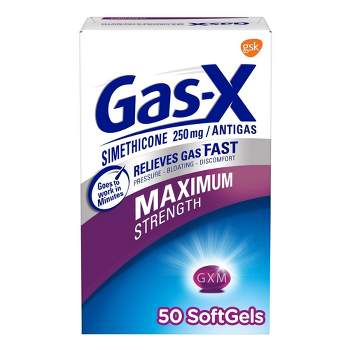 Gas-X Maximum Strength Softgel for Gas Relief - 50ct