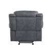 Acme Furniture 41" Zubaida Recliner Accent Chair Two Tone Gray Velvet - 4 of 4