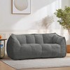 Pamapic Oversized Teddy Fabric Bean Bag Chair, Foam Filled Double Seater for Living Room - 2 of 4