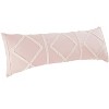 Sweet Jojo Designs Gender Neutral Body Pillow Cover (Pillow Not Included) 54in.x20in. Boho Fringe Pink Ivory - 2 of 4