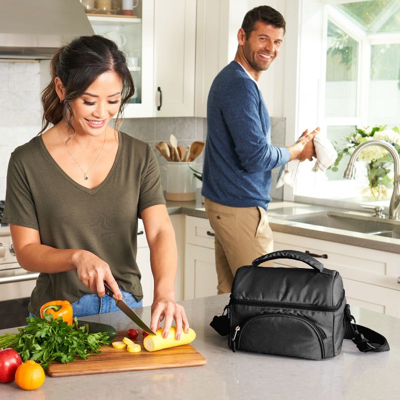 Bentgo Deluxe Lunch Bag, Durable & Insulated Bag, Internal Mesh Pocket & 2-Way Zippers, 2 of 8