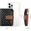 Clotth Womens Wallet - RFID Blocking Compact PU Leather Bifold Design,9 Card Slots & Coin Pocket - for Pocket,Crossbody Bag - 2 of 4