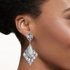 Ross-Simons Blue Chalcedony, Moonstone and 16.60 ct. t.w. Multi-Gemstone Drop Earrings in Sterling Silver - 2 of 4