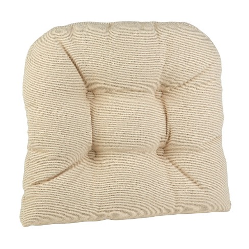 Tufted Wool Seat Cushion