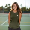 Dalix Ghost Embroidered Muscle Tank Sleeveless Cotton Soft Summer Womens - 2 of 4