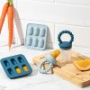 Baby Feeding Set - Fruit Feeders, Silicone Bibs & Baby Spoons for Self-Feeding- First Stage Baby Must-Haves, Gum-Friendly, BPA-Free, Easy to Clean - 2 of 4