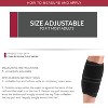 OTC Compression Calf Wrap, Adjustable Shin Splint with Wrap-Around Straps, Lower Leg Brace for Muscle Swelling, Circulation and Injury - 2 of 4