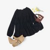 Anna-Kaci Women's Tiered Babydoll Blouse with Long Balloon Sleeves - 4 of 4