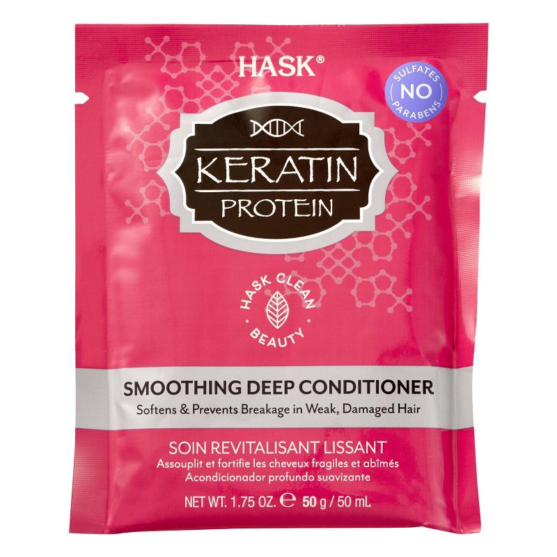 Hask Keratin Protein Smoothing Deep Conditioner - 1.75 fl oz, 1 of 6