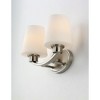 Maxim Lighting Shelter 2 - Light Vanity in  Satin Nickel - 3 of 4