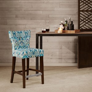 NicBex Dining Chairs Stool Upholstered Chair with Tufted Back Counter Stool Fabric Accent for Dining Table with Wooden Frame for Kitchen - 1 of 4