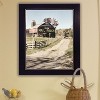 "Mail Pouch Barn" by Lori Deiter, Ready to Hang Framed Print, Black Frame - 3 of 4
