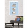 Trends International Pusheen - Purrito Framed Wall Poster Prints - 2 of 4
