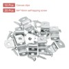 Unique Bargains Z Shape Offset Canvas Clips with 2 Mounting Holes and Screws - 3 of 4