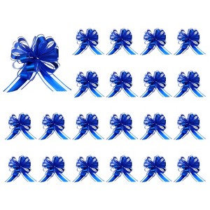 Unique Bargains Large Organza Waterproof Reusable Gift Bows - 1 of 4