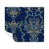 Rifle Paper Co. Luxembourg Peel and Stick Wallpaper Blue: Self-Adhesive Floral Botanical, Repositionable, 28 Sq Ft Coverage - 2 of 4