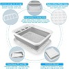 Collapsible Dish Drying Rack with Drainboard, Portable Sink Organizer for Kitchen Counter and RV - 4 of 4