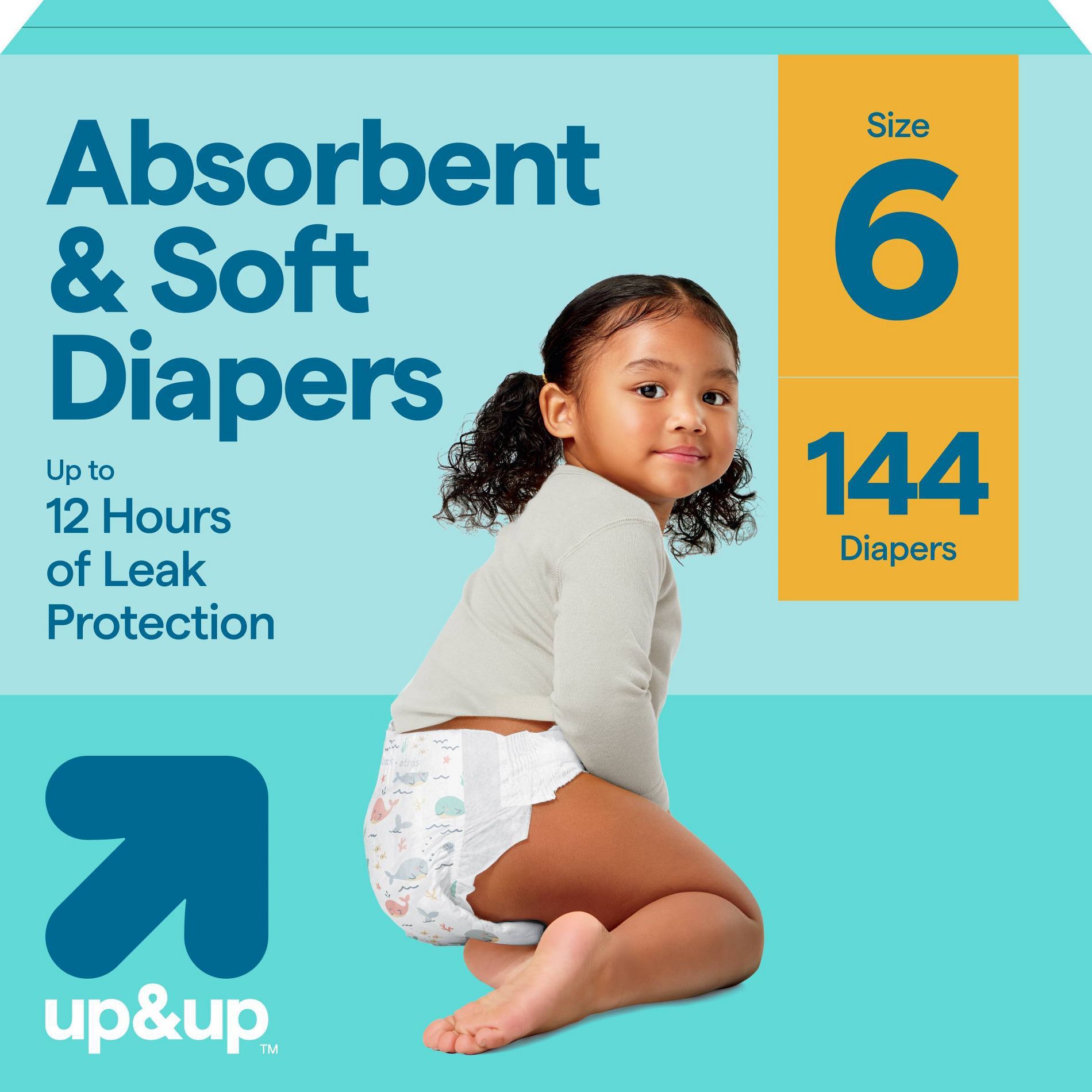 Disposable Diapers - Size 6 - 144ct - up&up™