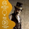 4E's Novelty Steampunk Goggles for Women & Men, Gothic Steampunk Accessories for Halloween Costume, Mad Scientist Cosplay Goggles - 3 of 4