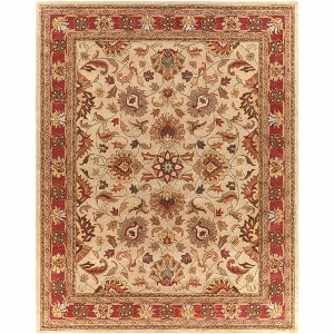 Hauteloom Cherryfield Hand Tufted Brown & Rust 1001 Wool Rug - 1 of 4