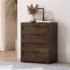 NicBex 4 Drawer Dresser for Bedroom,Modern Style Drawers with Brown Handle,Dressers for Kids Room,Living Room,Entry and Hallway,Walnut - 2 of 4