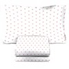 Saturday Park Hearts 100% Organic Cotton Sheet Set - image 3 of 4