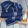 Lavish Home 16-Piece Cotton Towel Set with 4 Bath Towels, 4 Hand Towels, 4 Washcloths, and 4 Fingertip Towels - 2 of 4