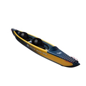 Aqua Marina Tomahawk 14.5" AIR K High Pressure Speed 2 Person Inflatable Kayaks - 1 of 4