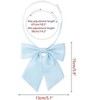 INSPIRE CHIC Women's Metallic Shiny Pre-tied Adjustable Strap Bow Ties - 2 of 4
