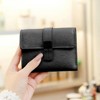 BEAFUP Small Women’s Trifold Wallet,RFID Blocking PU Leather Compact Wallet with 5 Card Slots, Zippered Coin Pocket for Everyday Use - 2 of 4