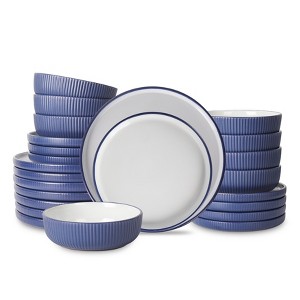 Christian Siriano Laro 24-Piece Dinnerware Set Stoneware, Service for 8 - 1 of 4