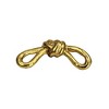 Cheung's Roven Golden Cast Iron Knot Decor - 3 of 4