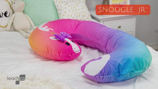 Leachco Snoogle Child-Size Body Pillow, 2 of 6, play video