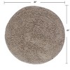 Fantasia Bath Rug Collection Cotton Shaggy Pattern Tufted Bath Rug - Home Weavers - 2 of 3