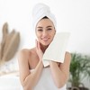 Unique Bargains Hotel Spa Bathroom Highly Absorbent Lightweight Striped Cotton Washcloths 12 Packs - 3 of 4