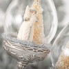 7"H Sullivans Snowman And Santa Ornament - Set of 2  Silver Christmas Ornaments - 2 of 2