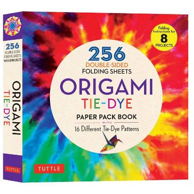 Origami Tie-Dye Patterns Paper Pack Book - by  Tuttle Publishing (Paperback)