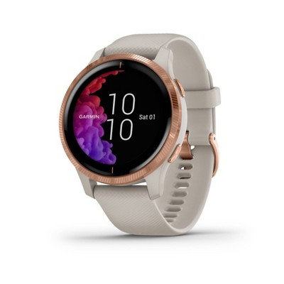 Garmin Venu Light Sand with Rose Gold Hardware