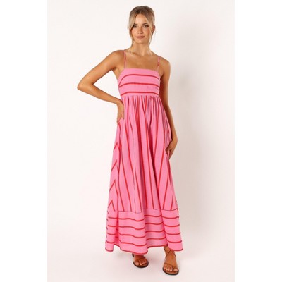 Petal And Pup Womens Pixie Maxi Dress - Pink Red Xl : Target