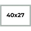 PosterPalooza | Refined Blue Picture Frame - UV Acrylic, Backing Board, Hanging Hardware Included - 2 of 4