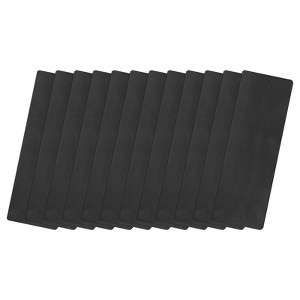 Unique Bargains DIY Laser Printing Office Engraving Blank Metal Cards 12 Pcs - 1 of 4