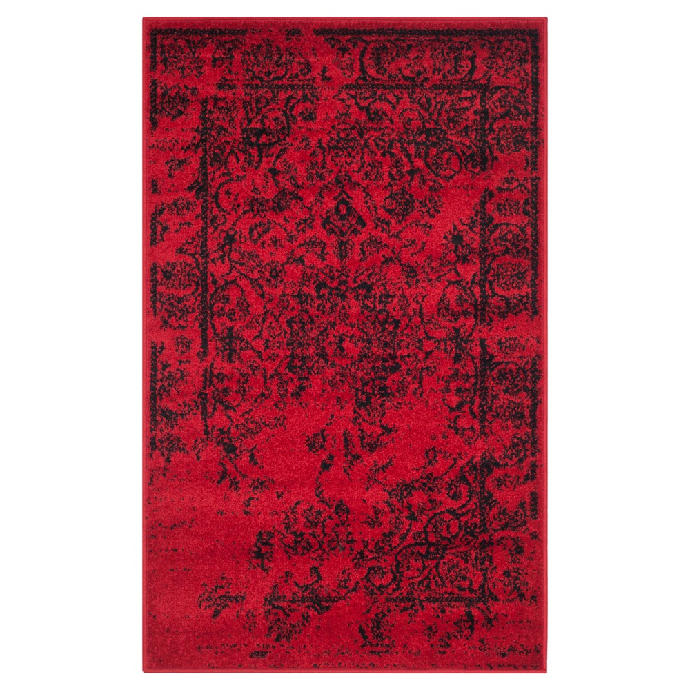 Addaneye Accent Rug - Red/Black (3'x5') - Safavieh