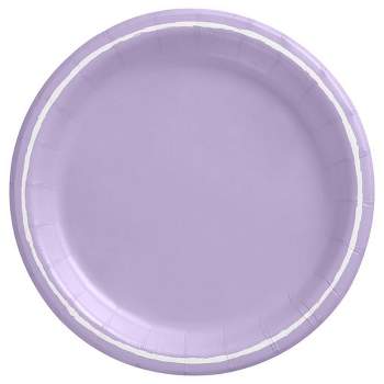 20ct Snack Plates Lavender - Spritz™