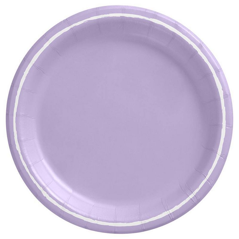 20ct Snack Plates Lavender - Spritz&#8482;, 1 of 4