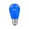 Novelty Lights S14 Edison Hanging Outdoor String Light Replacement Bulbs E26 medium Base 11 Watt - 3 of 4