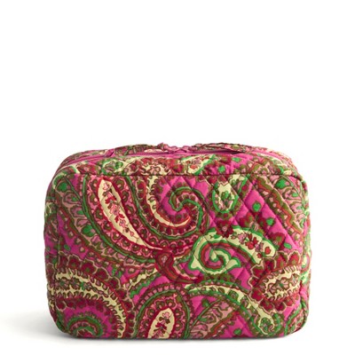 Vera Bradley Women's Outlet Cotton XL Cosmetic Bag